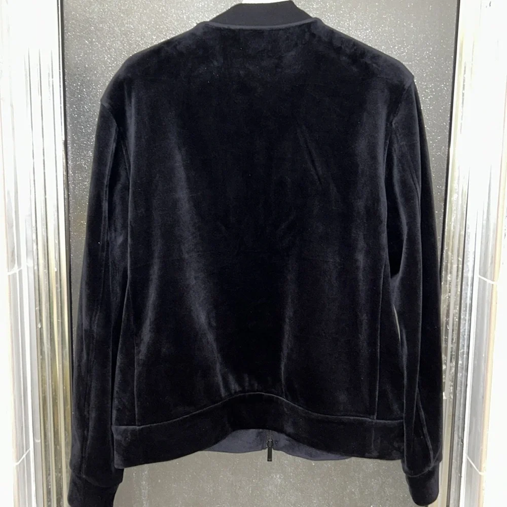 Authentic Emporio Armani velvet full size sweatshirt